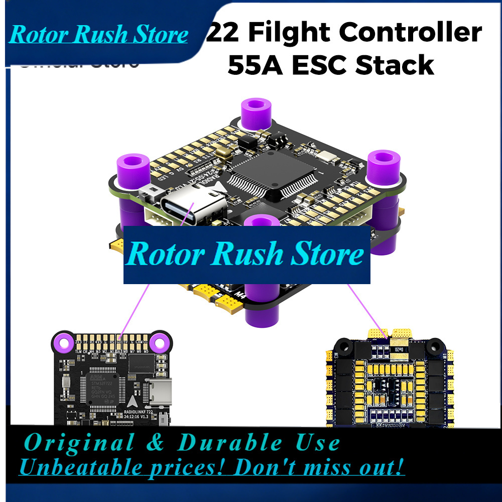 RoRusRadiolink F722 Flight Con - Betaflight Fc F7 review and price