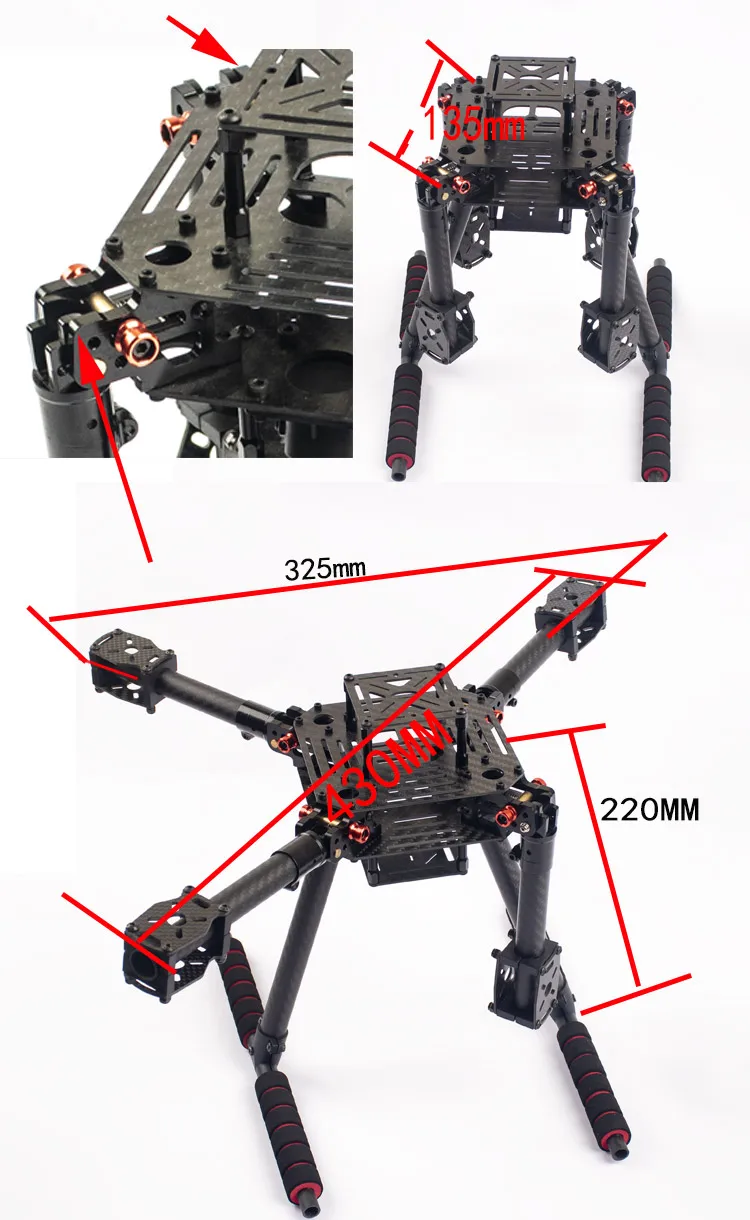 Flyroun LX350 PRO 350mm drone  - Drone Gimbal For Mirrorless review and price