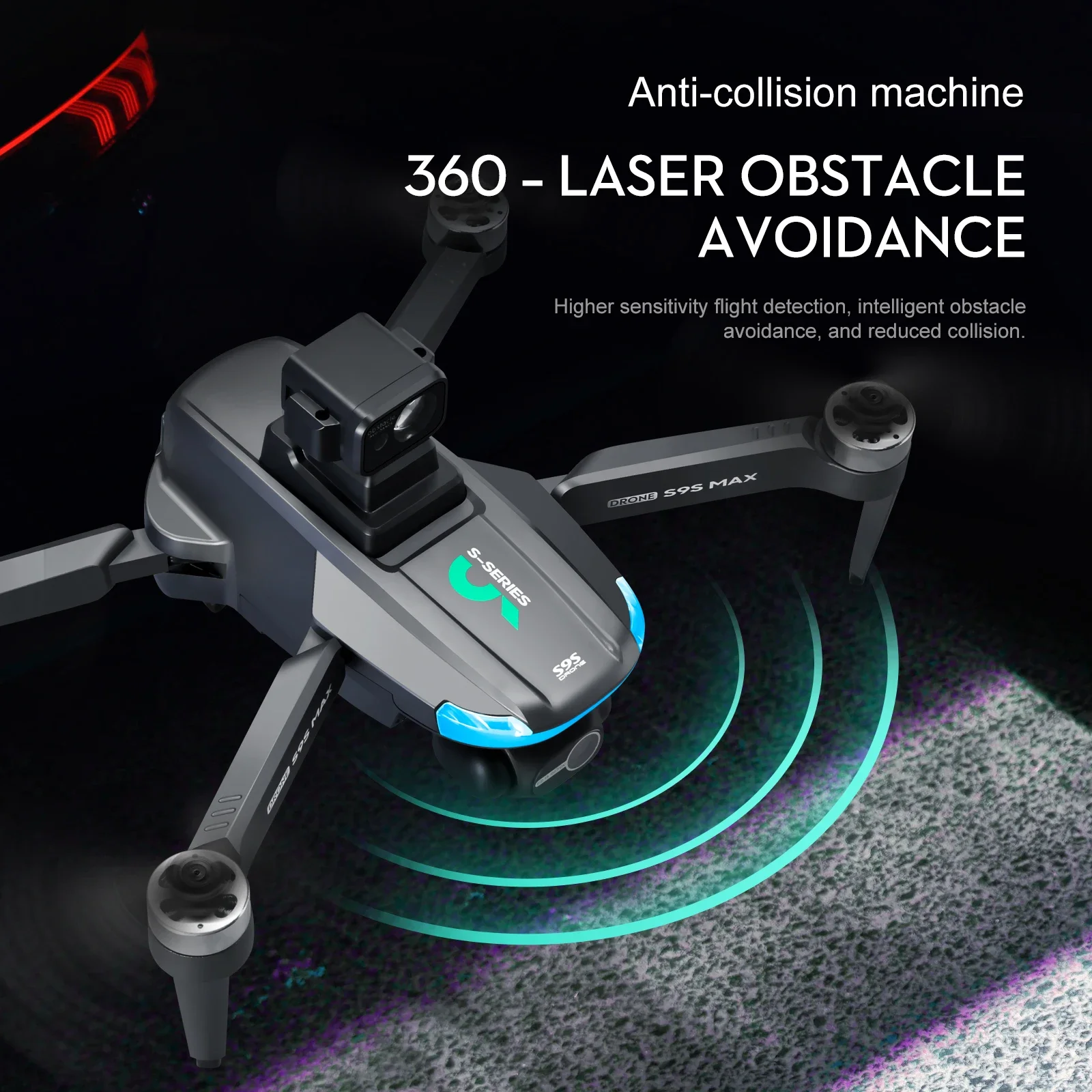 NEW S9S MAX MINI Drone 4K 2-Ax - Drone Gimbal 2 Axis review and price