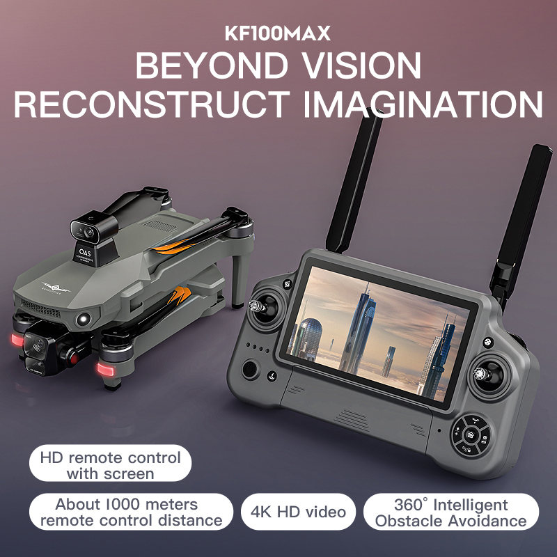 KF100 MAX GPS Drone 4K Camera  - Drone Gimbal 3 Axis review and price