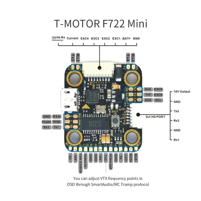 T-Motor MINI F7 FC & F45A 4in1 - Betaflight Fc F7 review and price